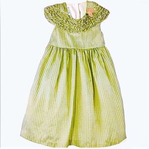 Marmellate Mint Gingham Sleeveless Midi Dress 24M